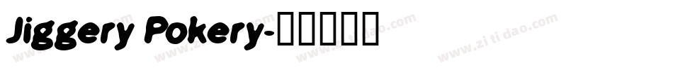 Jiggery Pokery字体转换